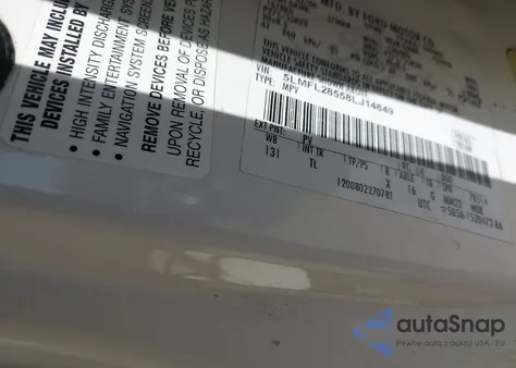 2008 Lincoln Navigator L from USA, damaged, VIN 5LMFL28558LJ14849